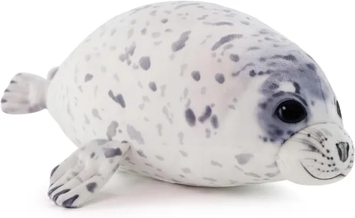 Sew Butiful Juguete de Peluche de Foca, Lindos peluches, Almohada de Peluche de Foca de 20", Regalo para Niñas y Niños para Cumpleaños y Navidad