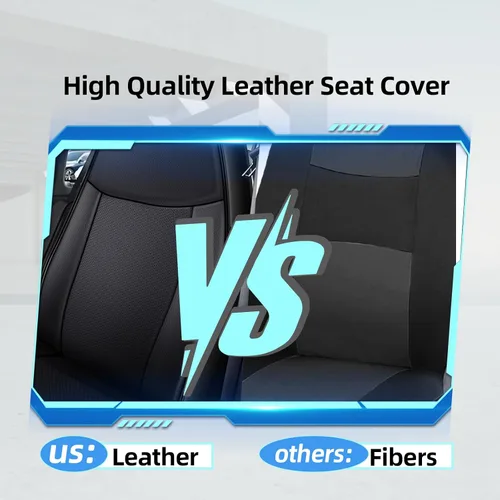 Miniatura 4 de AOMSAZTO Fundas de asiento de coche para Chevy Express Van accesorios 2010-2025 cuero artificial, impermeable, resistente al desgaste