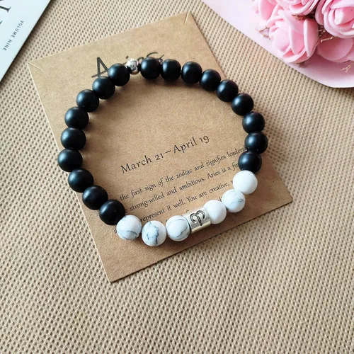 Miniatura 5 de Long tiantian Pulsera del zodiaco para hombre, pulsera de horóscopo de constelación para mujer, regalos de signo del zodiaco, pulsera con cuentas