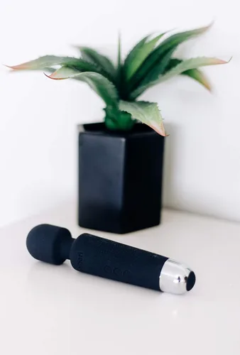 Miniatura 4 de Shibari Mini Vibrador Halo, Masajeador de Varita, Inalámbrico, Silencioso, Alta Potencia e Impermeable, Estimulación del Clítoris por Vibración