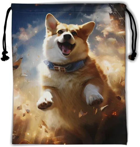 Miniatura 183 de Bolsa de agarre de gimnasia de piel de animal, bolsa de gimnasia con cordón ajustable, bolsa de cuerda para fauna silvestre, Mariposas Galaxy