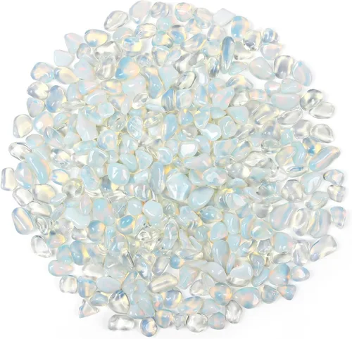 Miniatura 20 de Fragmentos de piedras de cristal mezclado natural de 1.1 libras - Piedras preciosas de cristal curativo triturado para brujería, rocas decorativas