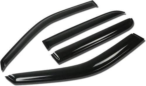 Miniatura 32 de Dodge Grand Caravan / Chrysler Town & Country protector deflector de lluvia, parasol para pegar en el vidrio, 2 unidades.