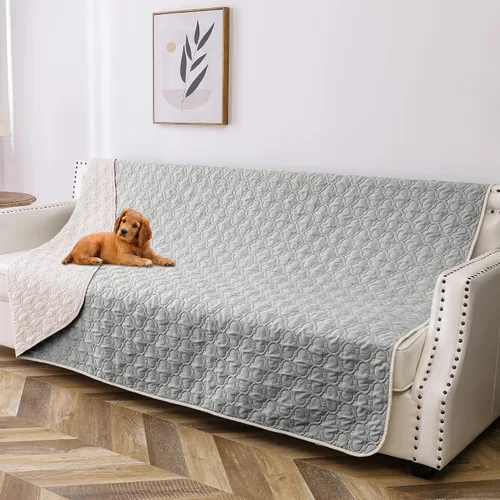 Miniatura 9 de Funda de sofá impermeable lavable para perros, manta reversible para cama para perro, protector de muebles para mascotas
