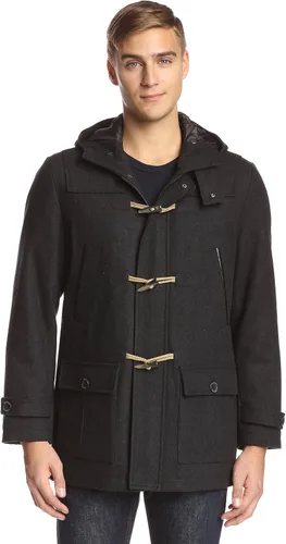 Miniatura 15 de Nautica Men's Wool Blend Peacoat – Double-Breasted Winter Coat, Regular, Big & Tall Sizes