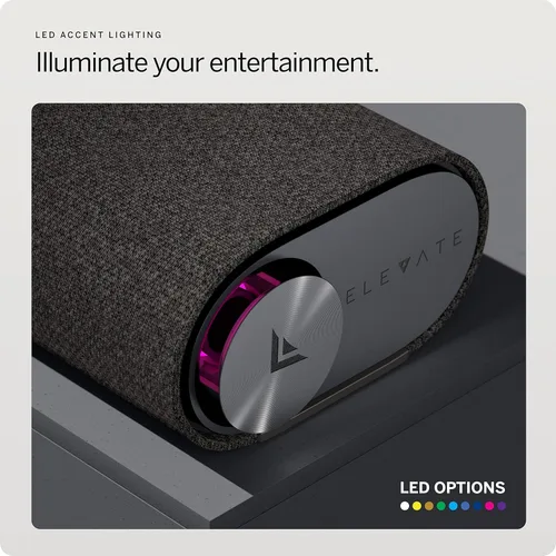 Miniatura 7 de VIZIO 5.1.2 Barra de sonido Elevate con Dolby Atmos, 13 altavoces, subwoofer inalámbrico, Alexa - Modelo 2023, color negro