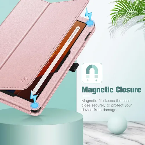 Miniatura 5 de Fintie - Funda tipo libro para tableta Amazon Fire HD 10 y Fire HD 10 Plus (solo compatible con versión de 11ª generación 2021), Funda de pie