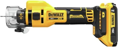 Miniatura 6 de DEWALT 20V MAX Herramienta de corte para paneles de yeso, herramienta de recorte, 2 baterías y cargador incluidos (DCE555D2)