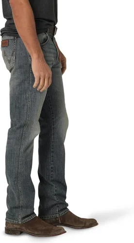 Miniatura 3 de Wrangler Jeans retro ajustados de pierna recta para hombre