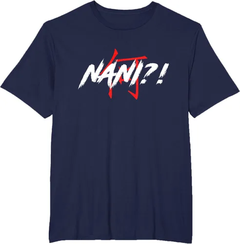 Miniatura 62 de Nani Meme Anime Japanese Camiseta, Negro, S