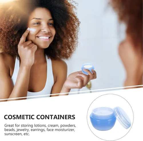 Miniatura 9 de Caja de plástico para crema y leche, tarro de cosméticos de plástico, envases de crema cosmética, tarros de plástico con encantos de plástico, tarro