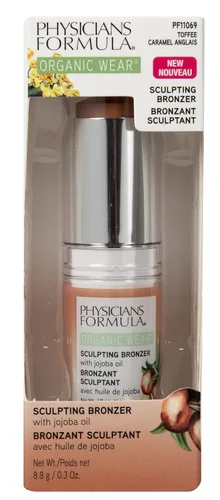 Miniatura 5 de Physicians Formula Desgaste orgánico todo natural que esculpe el caramelo del palillo del maquillaje del bronceador de la cara, aprobado por