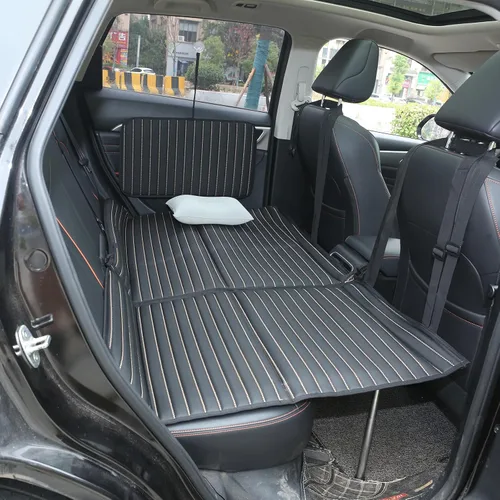 Miniatura 8 de Heart Horse Colchón de coche no inflable: colchón plegable para asiento trasero de camioneta SUV para viajes, campamento y funda de asiento de coche
