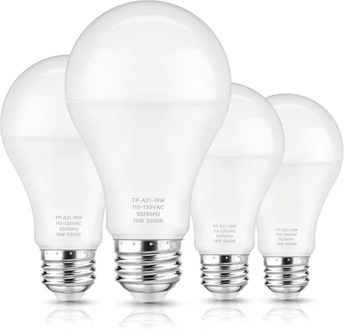 Bombillas LED Maylaywood A21, bombilla LED equivalente a 150 W, luz diurna blanca 5000K, 2600 lm, base E26, no regulable, bombilla LED blanca
