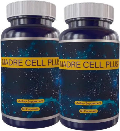 Miniatura 5 de Madre Cell Plus - Célula madre hecha de AFA más puro, algas azules y verdes sin gluten - 60 cápsulas Pack 2 Frascos