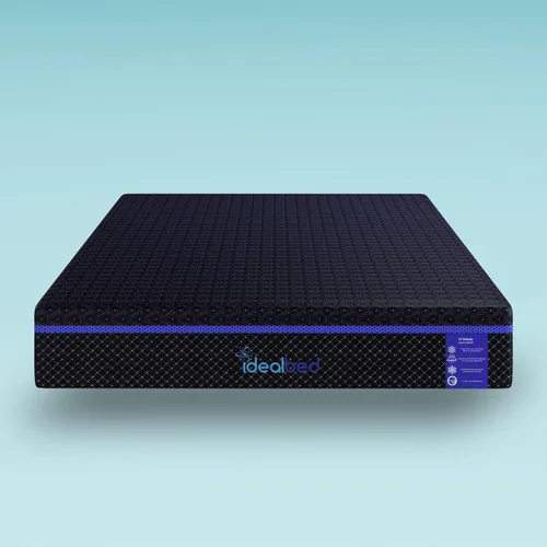 Miniatura 2 de iDealBed S4 Nebula Colchón híbrido de lujo, soporte de alineación trasera, tecnología de regulación de temperatura de enfriamiento, bobinas