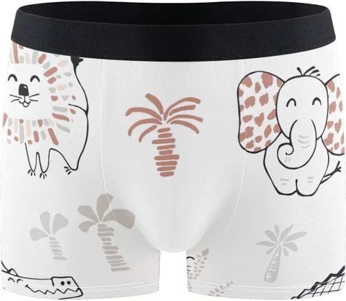 Miniatura 2 de CHIFIGNO Cornsilk Man Underwear, Bamboo Fiber Blend for Breathability and Comfort, S