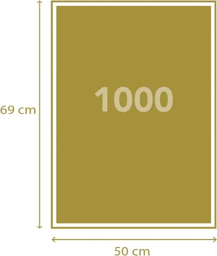 Miniatura 3 de Clementoni - 39467 - Rompecabezas de pizarra para adultos - Saludos - 1000 piezas