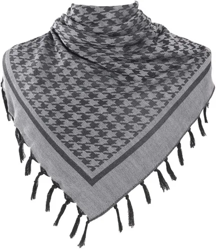 Shemagh - Bufanda táctica militar para la cabeza y el cuello para hombres y mujeres, Keffiyeh, (azul marino), Azul marino