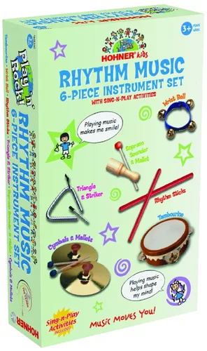 Miniatura 3 de Hohner - Juego de instrumentos de ritmo de 6 piezas