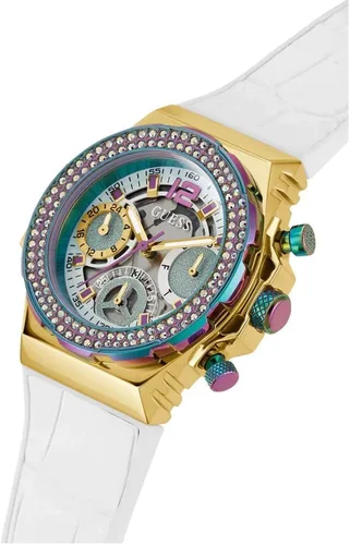 Miniatura 2 de GUESS Reloj para mujer de 1.417 in, BlancoDos TonosBlanco, GW0553L2-AMZUK