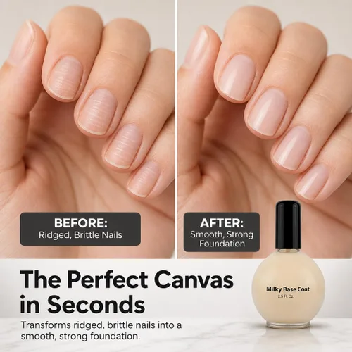 Miniatura 5 de PRONAIL - Capa base lechosa para esmalte de uñas, 2.5 onzas, fuerza profesional, larga duración, manicura y pedicura, fortalecedor de uñas
