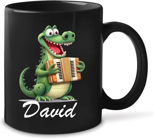 Miniatura 9 de Taza de té personalizada para amantes del tigre con nombre 2023, regalos personalizados para amantes de las mascotas, taza de café de cerámica