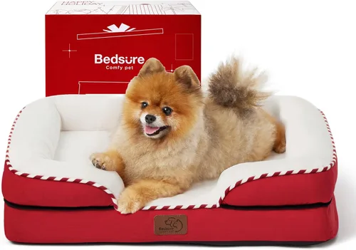 Miniatura 51 de Bedsure Cama ortopédica XL para perros extragrandes, cama lavable para perros y gatos, impermeable, cómodo sofá para perros con funda extraíble Gris