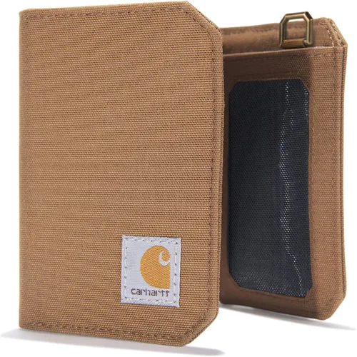 Miniatura 8 de Carhartt Men's Casual Nylon Duck Trifold Wallets