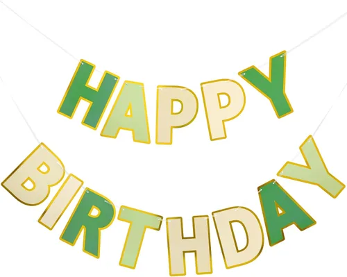 Miniatura 15 de Pancarta de Feliz Cumpleaños con Purpurina Negra - 9 pies Pre-Ensartada Sin Bricolaje Cartel de Fondo para Fiestas, Adultos, Niños, Mujeres
