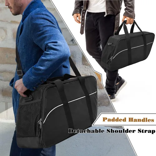 Miniatura 5 de HODRANT Forros para alforjas, organizador de alforja de viaje para motocicleta compatible con Harley Davidson 1993-2022 Touring Road Glide/Street