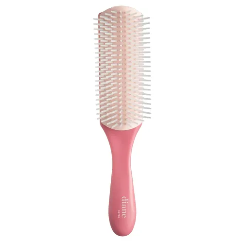 Miniatura 11 de Cepillo de Peinado de Clavijas de Nailon Diane para Desenredar, Separar, Dar Forma y Definir el Cabello Húmedo Grueso o Rizado, Se Desliza a Través