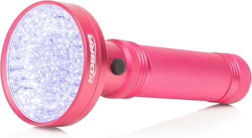 Miniatura 12 de Linterna de luz negra UV Kobra - 100 LED Luz UV portátil y luz negra para detección de orina de mascotas - Inspección de chinches, fugas y dinero