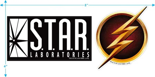 Miniatura 3 de Popfunk Classic Flash Star Labs Superhero S.T.A.R. Laboratories - Camiseta
