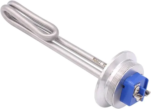 Miniatura 5 de DERNORD Calentador de agua eléctrico de 2 pulgadas (OD64) Tri-clamp 120V 1500W Foldback Elemento de calefacción con baja densidad de vatios