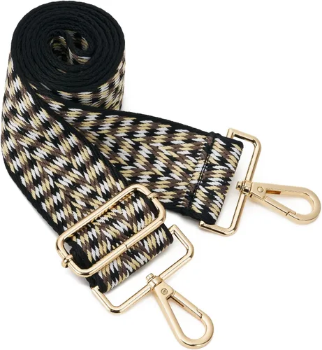 Miniatura 275 de ZOOEASS - Correa de repuesto para cartera, para colgar en el hombro o para cruzar, ancha y ajustable, de lona