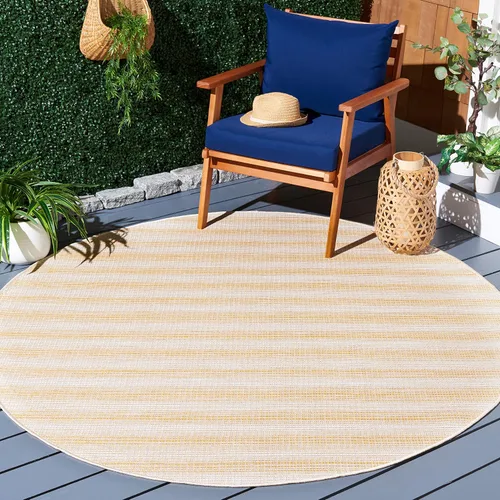 Miniatura 14 de SAFAVIEH Hampton Collection - Alfombra lavable para exteriores de 2 x 9 pies, color marfil y gris, no desprende pelusa y fácil de limpiar, ideal