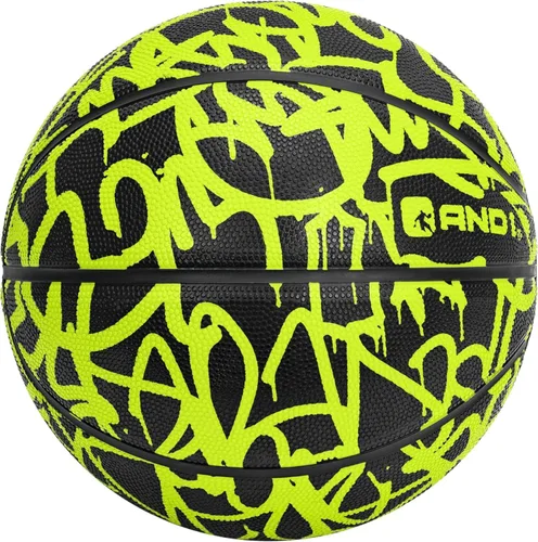 Miniatura 8 de AND1 Fantom Graffiti - Baloncesto de goma para uso en interiores y exteriores, construcción de canal profundo y durabilidad