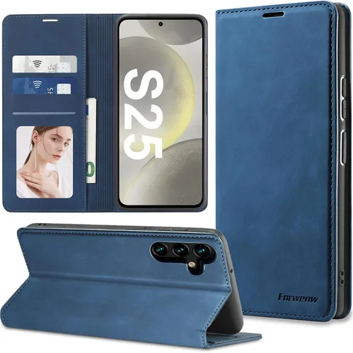 Miniatura 52 de Funda de piel con tapa para Samsung Galaxy Z Flip 3, con protección de bisagra, delgada y magnética tipo cartera [1 tarjetero], funda protectora a