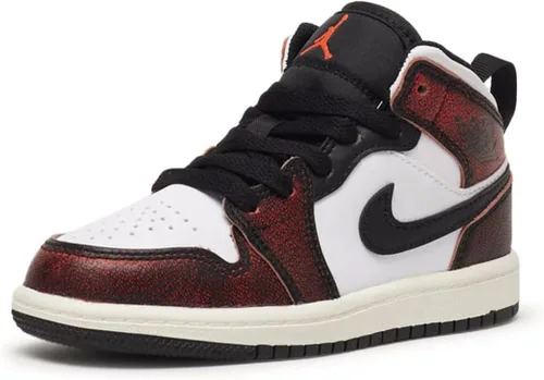 Miniatura 2 de Jordan Preescolar 1 Mid SE FB0567 006 - Talla 11.5C, NegroInfrarrojo 23-blanco-vela