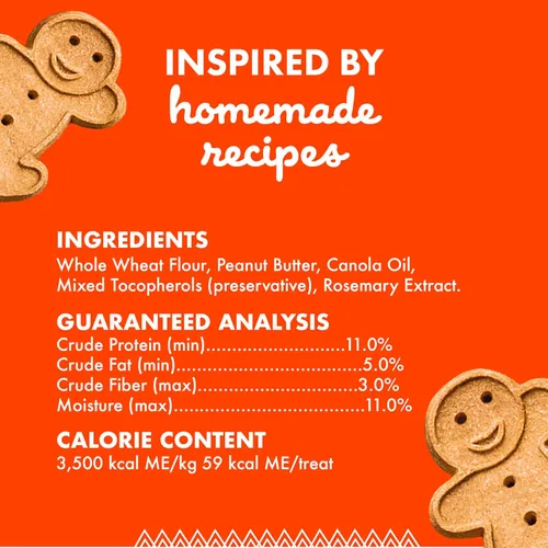 Miniatura 3 de Buddy Biscuits Golosinas crujientes para perros, mantequilla de maní, caja de 16 onzas