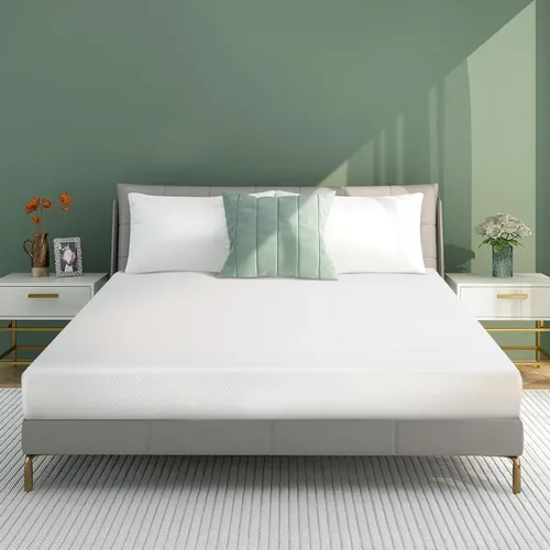 Miniatura 11 de Dkeli Colchón de tamaño individual, colchón de espuma viscoelástica de gel de 5 pulgadas para sueño fresco y alivio de presión, colchón de firmeza