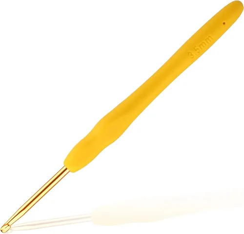 Miniatura 16 de Gancho de ganchillo ergonómico de 2 mm, agujas de ganchillo para tejer, agujas de tejer lisas para manualidades DIY, gran regalo para mujeres