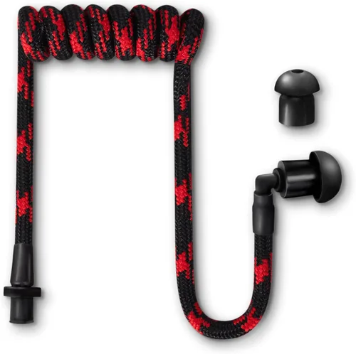 Miniatura 19 de Tubeez Walkie Talkie Auricular con tapones negros para los oídos – Tubo roscado de bloqueo de humedad que se adapta a cualquier auricular de radio