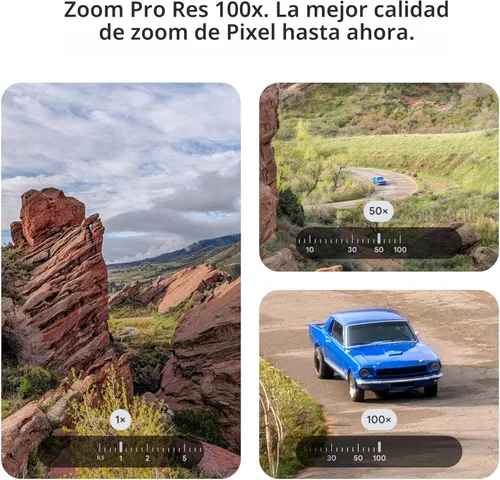 Miniatura 2 de Google Pixel 10 Pro - Smartphone Android desbloqueado - Asistente de IA Gemini, sistema de cámara trasera triple, batería de carga rápida de más