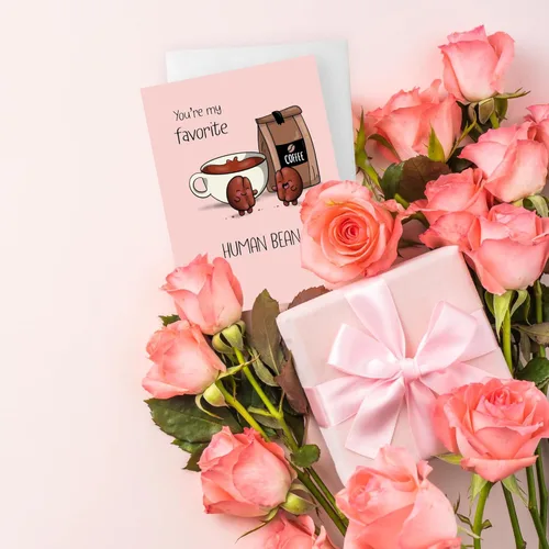 Miniatura 5 de Tarjeta de aniversario y cumpleaños divertida – Tarjeta de felicitación graciosa hecha a mano, en blanco por dentro, linda y perfecta para parejas