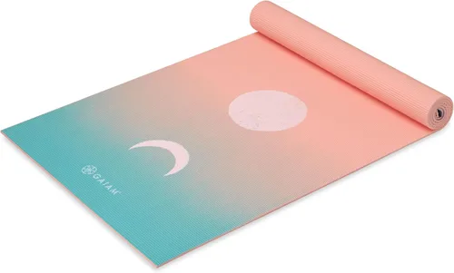 Miniatura 25 de Gaiam - Alfombrilla de yoga, 6 mm, extra gruesa, antideslizante, de primera calidad, para todo tipo de yoga, pilates y ejercicios en el suelo