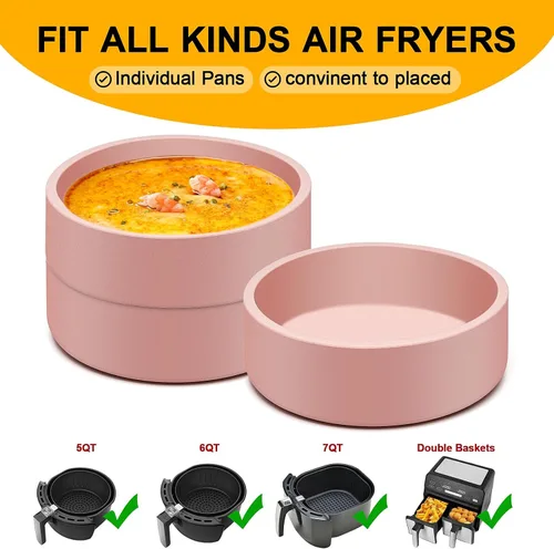 Miniatura 5 de Cocedor de Huevos de Silicona para Microondas, Paquete de 3 Moldes de Huevo para Freidora de Aire Fabricante de Eggwich, Tazas Individuales de Huevo