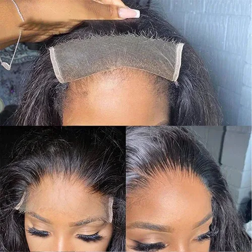 Miniatura 7 de Cierre frontal de encaje HD de 13 x 4 pulgadas, cabello humano lacio con encaje frontal de 10 pulgadas, cabello virgen brasileño 100% sin procesar