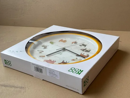 Miniatura 2 de KOOKOO KidsWorld - Reloj de pared para niños con sonidos naturales, 12 animales de granja